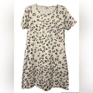 New A-line, knee-length dress